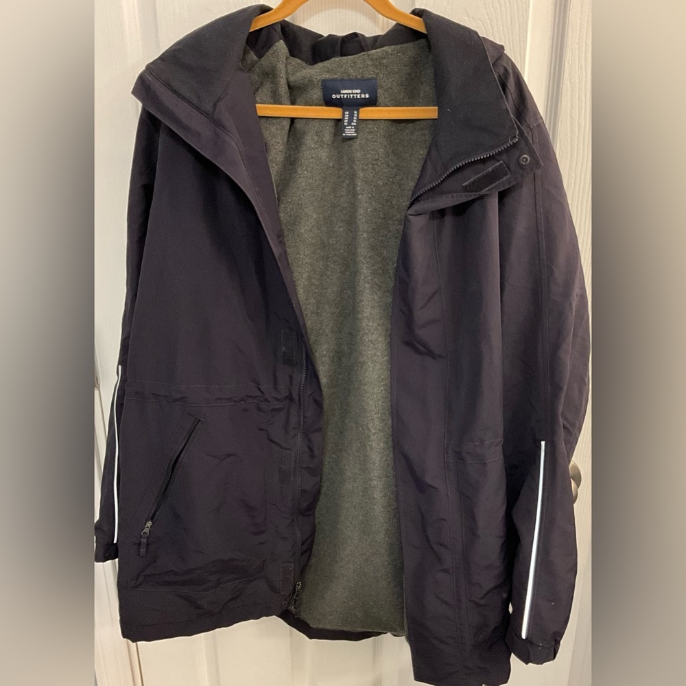 Land’s End Men’s Fleece Jacket XL
